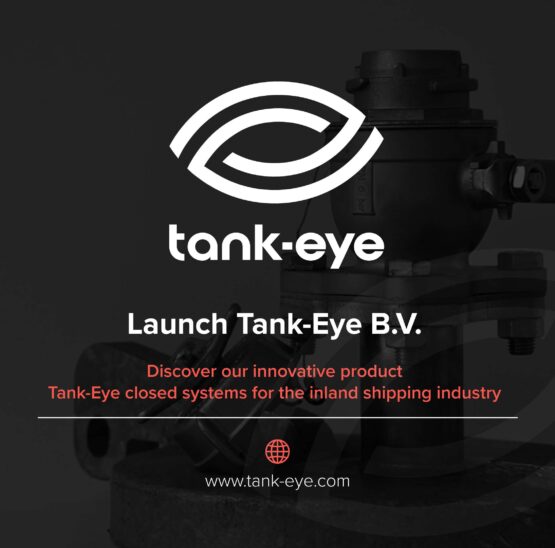 Launch Tank-Eye We proudly announce the start of our company Tank-Eye B.V. AND our innovative product Tank-Eye closed systems. Our vapor lock valve installation is a complete legislation-proof and certified solution for all inland barges, getting you ready for stricter rules and regulations.